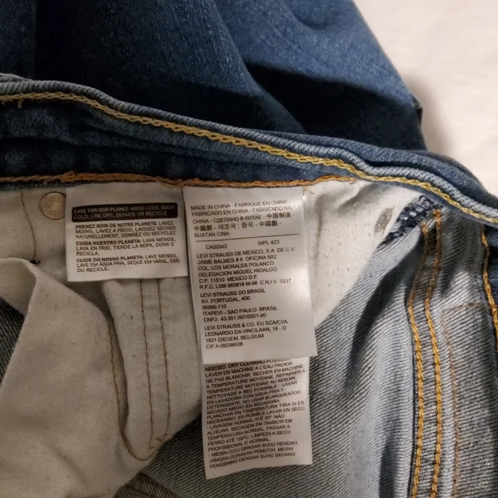 Vintage Levi's 511 Classic Blue Straight Jeans